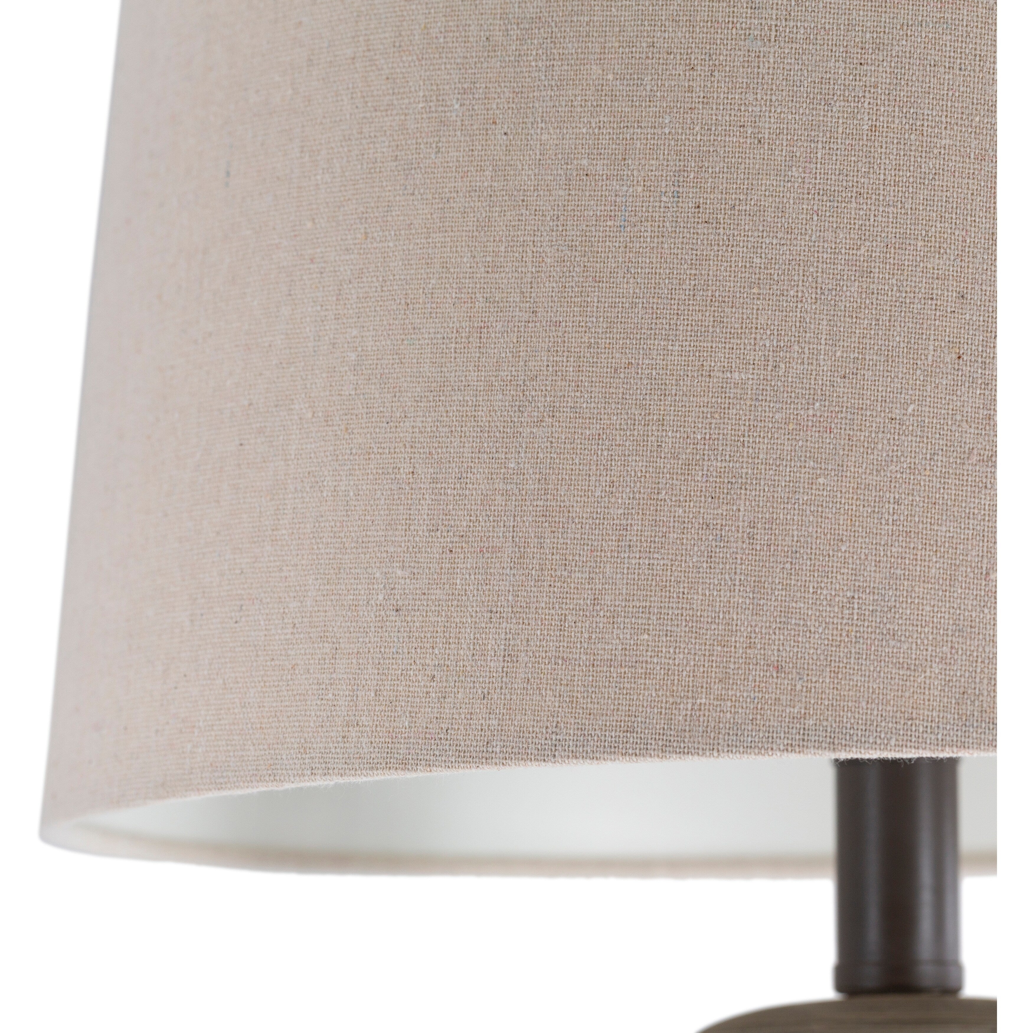 Livabliss Corrine Classic Grey Table Lamp