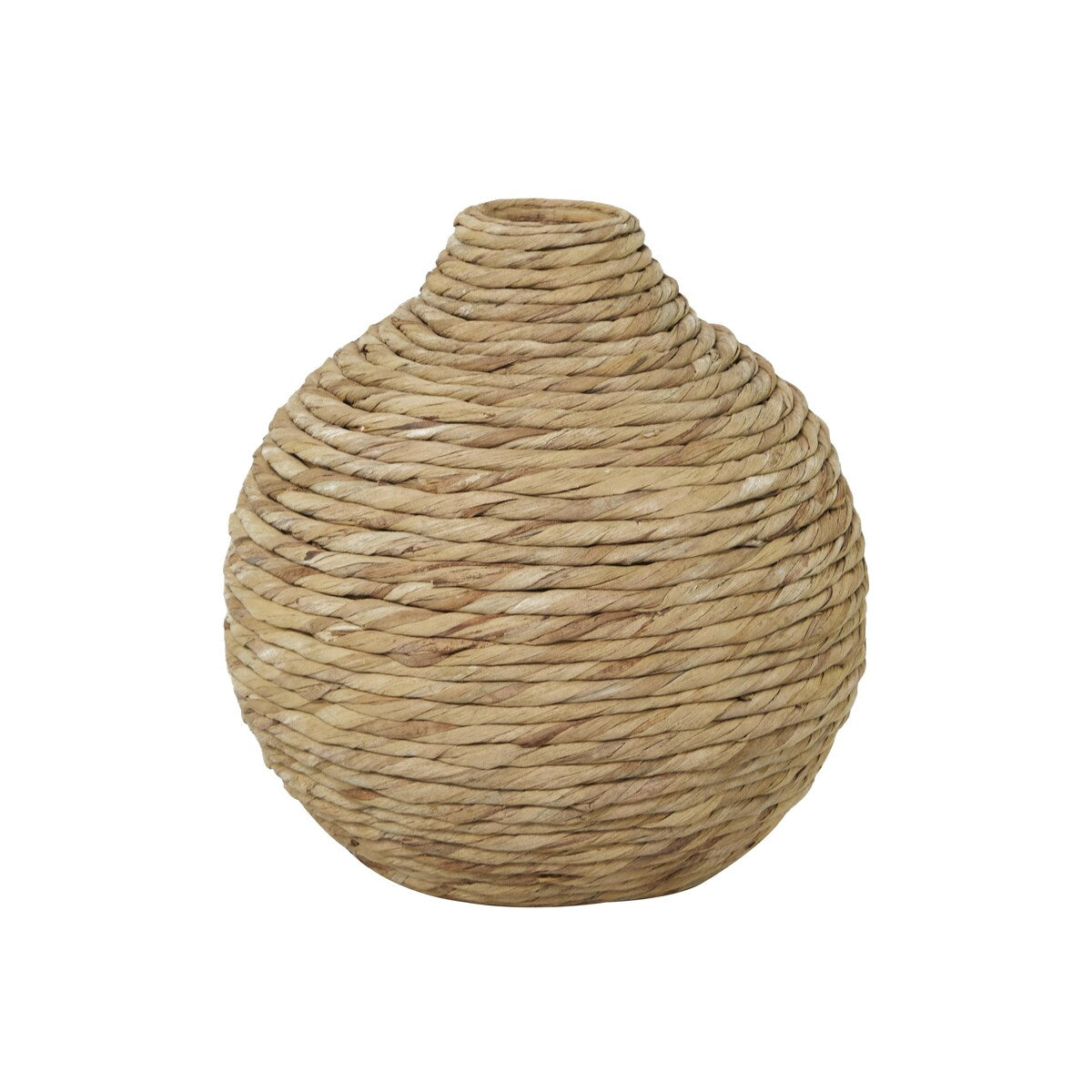 Seagrass Handmade Woven Decorative Vase - Brown - The Novogratz