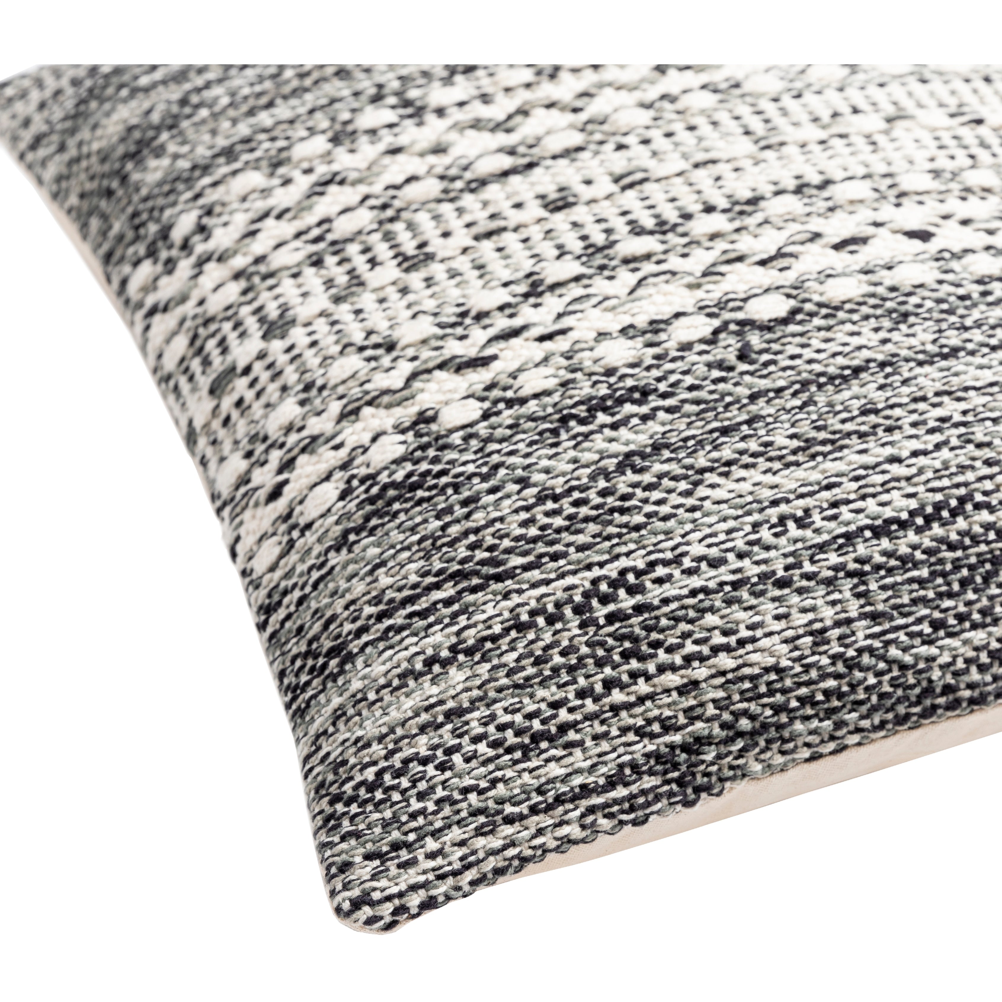 Duryea Hand Woven Cozy Heathered Throw Pillow