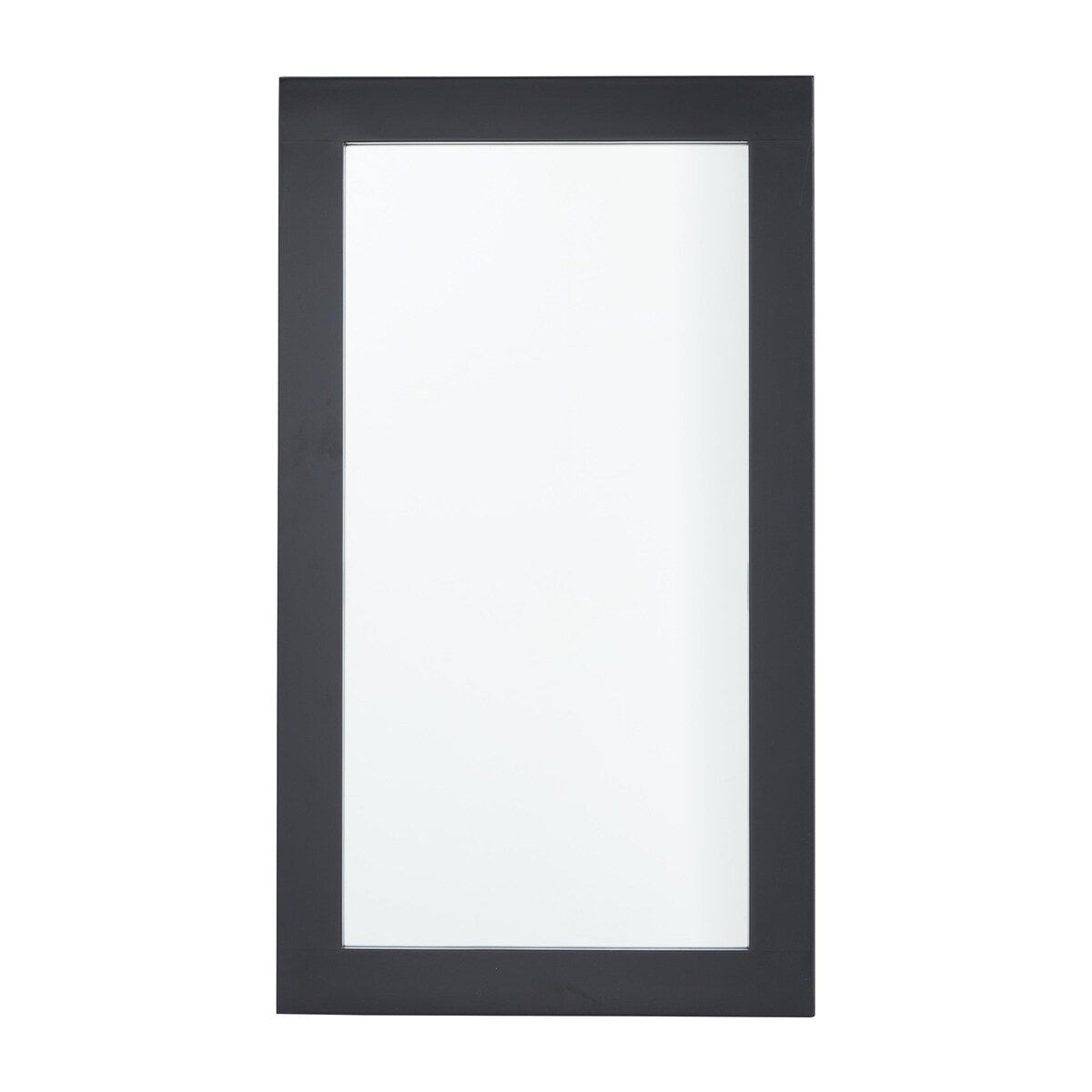 Wooden Rectangular Minimalistic Room Wall Mirror - White or Black - Roche River Decor