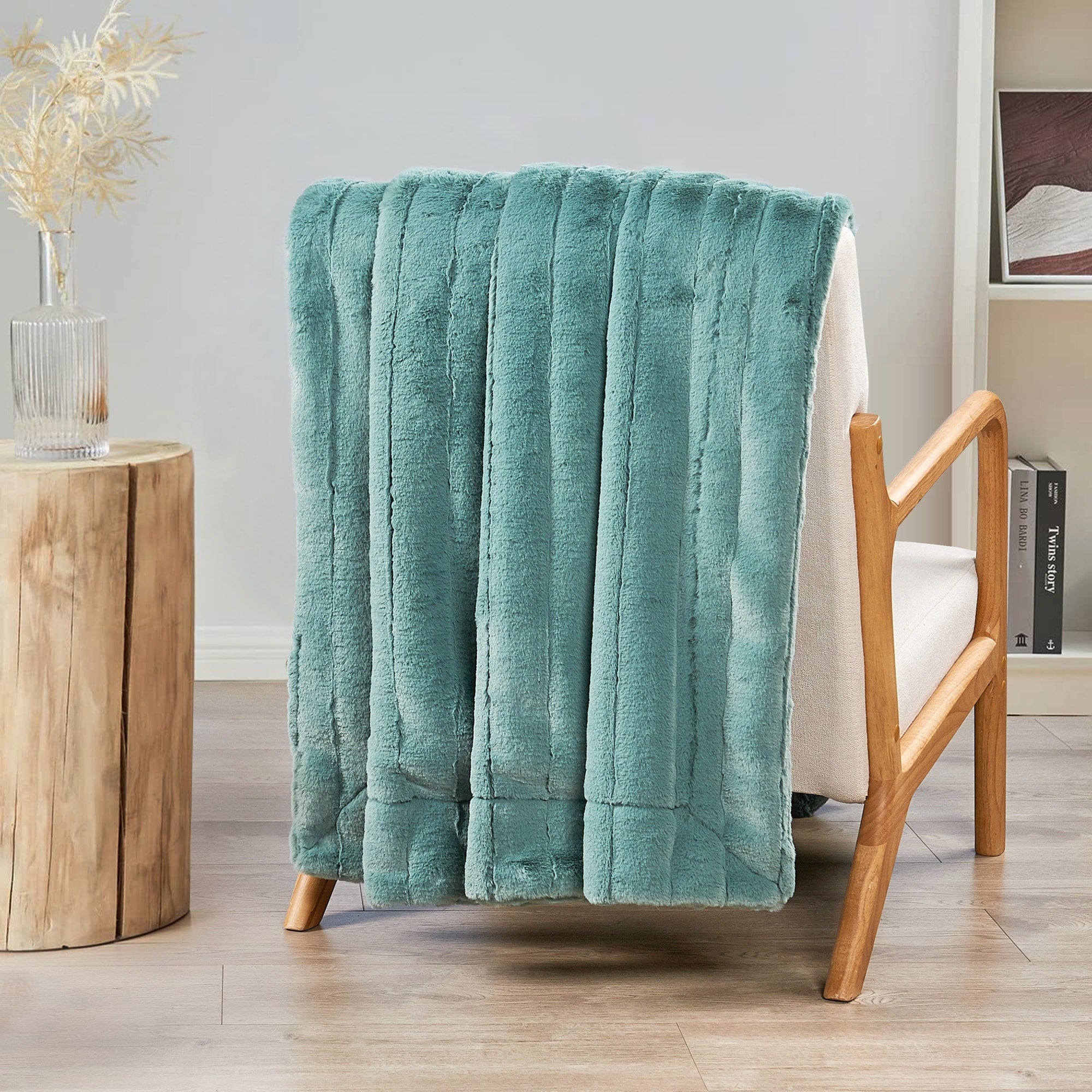 Solid Color SuperMink FauxFur Throw