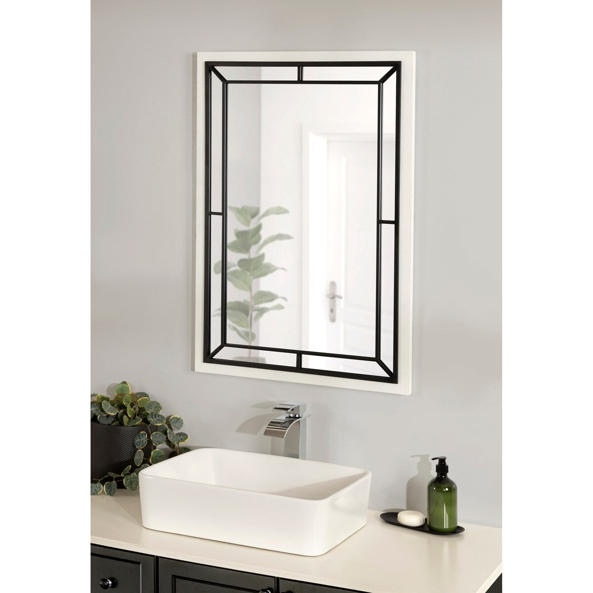 Kate and Laurel Audubon Framed Wall Mirror