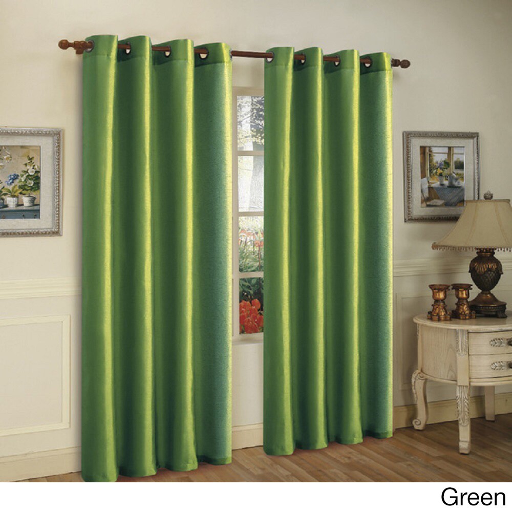 Grommet Top Window Curtain Panel Pair - 55 x 84