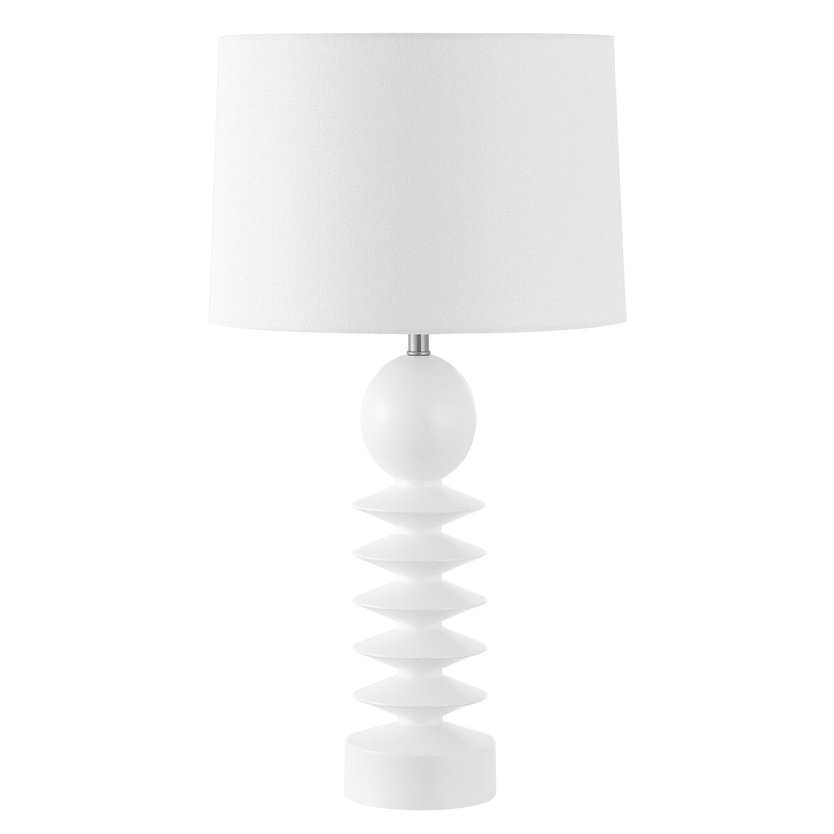 SAFAVIEH Lighting Edle Contemporary 27-inch Table Lamp (LED Bulb Included) - 15 In. W x 15 In. D x 27.3 In. H - 15Wx15Dx27H