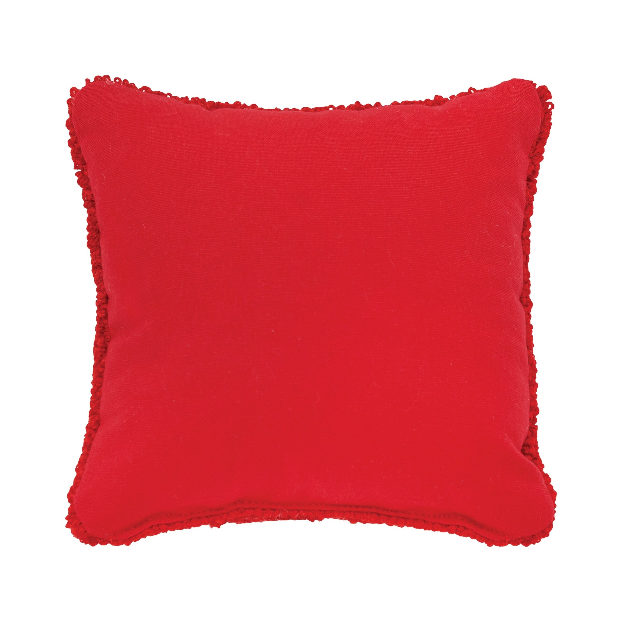 Santa Paws Hooked Throw Pillow