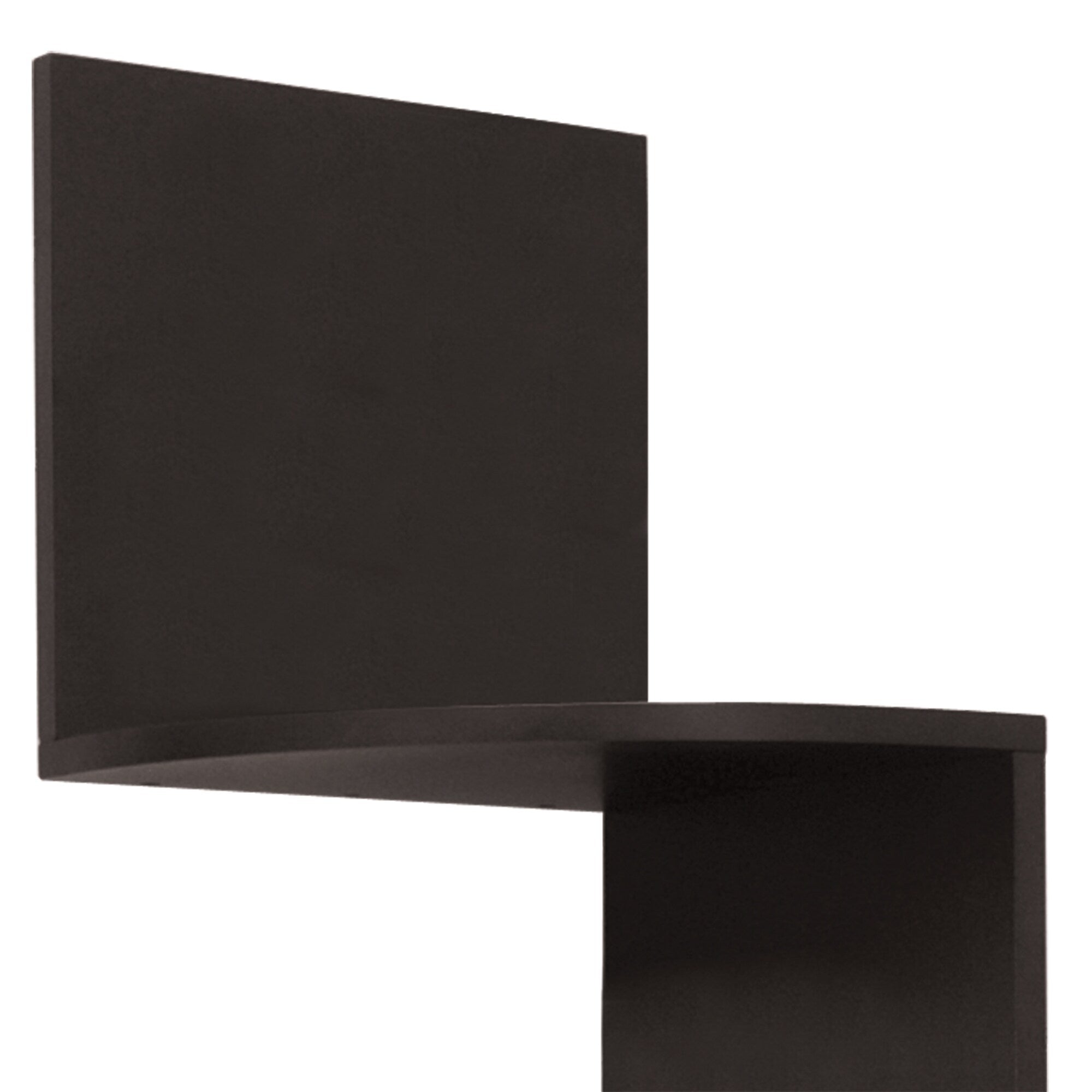 kieragrace KG Provo Corner Shelf - Black - 11.5 x11.5 x 11.5