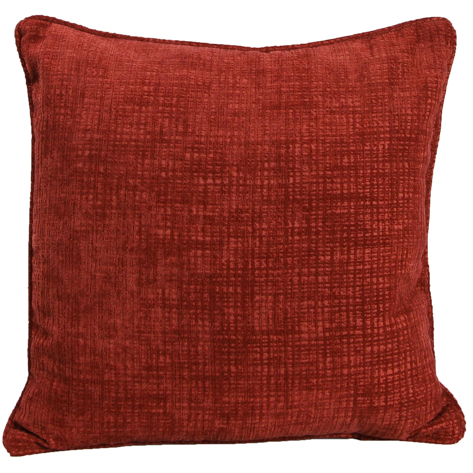 18 x 18 Hatched Solid Indoor Throw Pillow with Welt