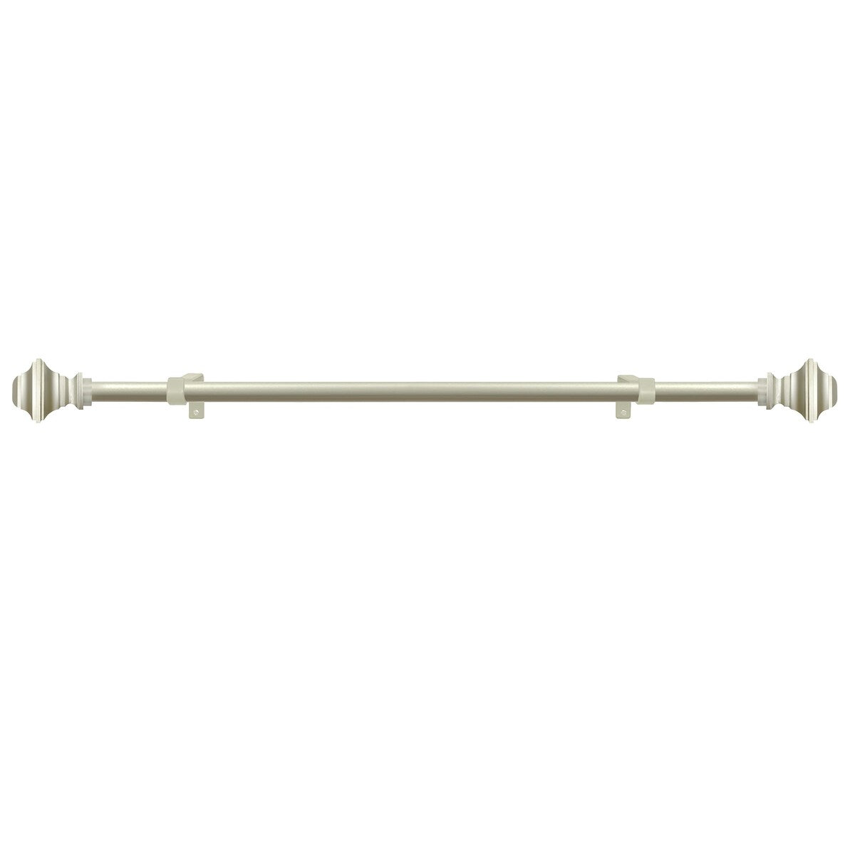 Buono II Ryder Nickel Decorative Rod & Finial 28-160 Inch