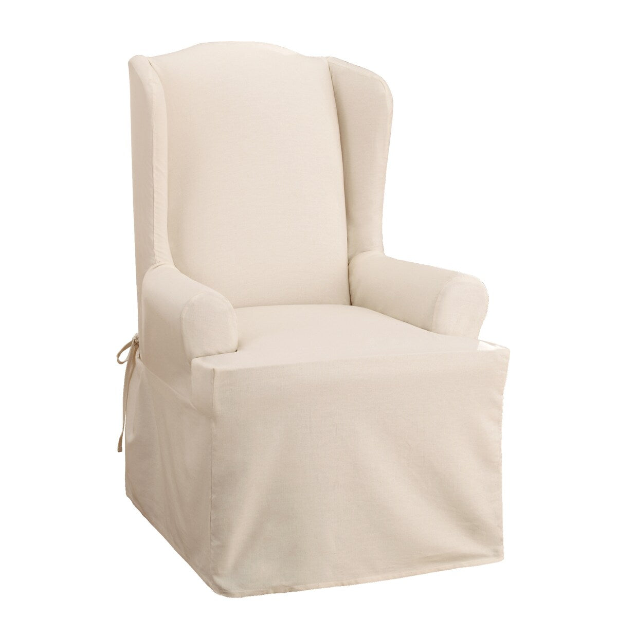 SureFit Duck 1 Piece Wing Chair Slipcover