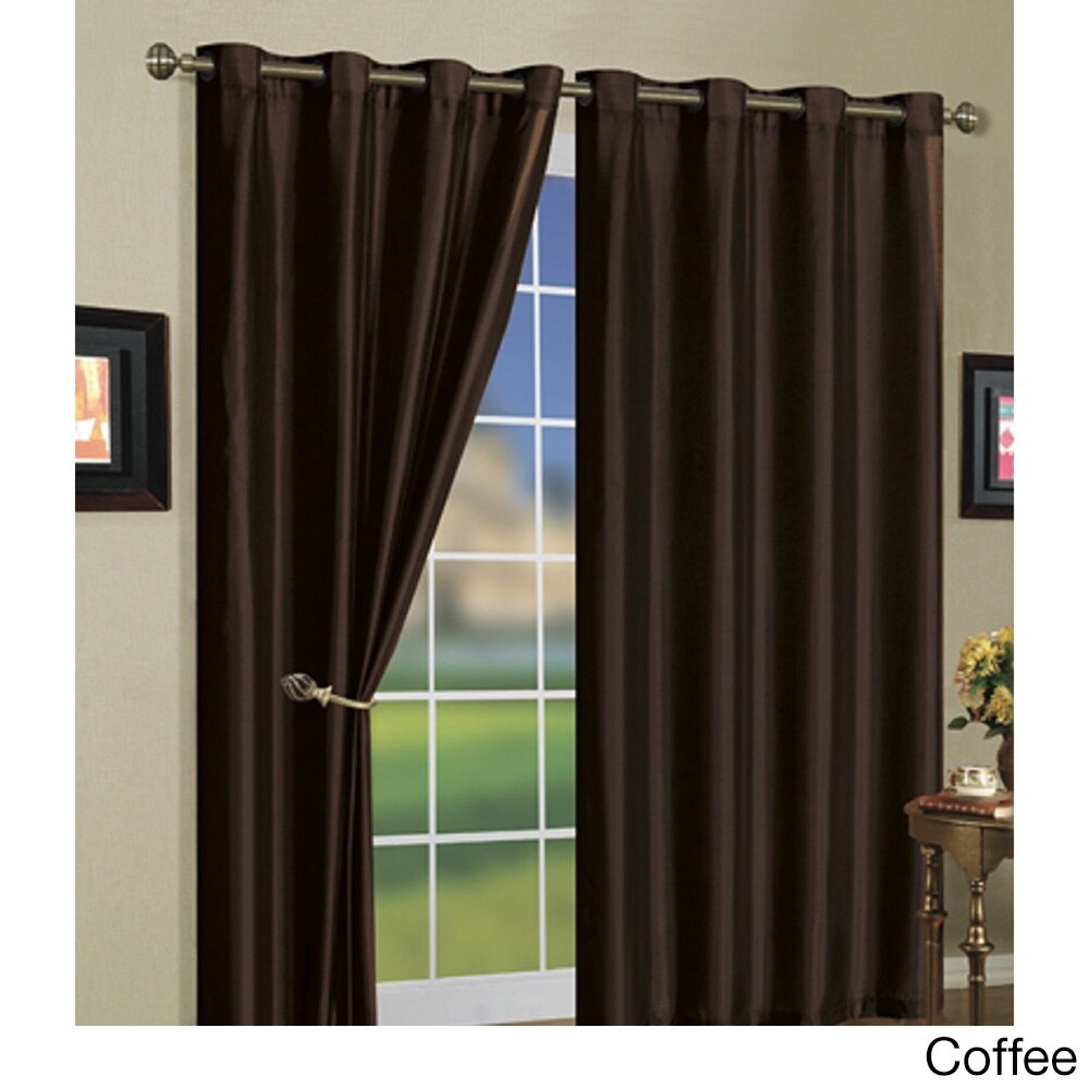 Grommet Top Window Curtain Panel Pair - 55 x 84