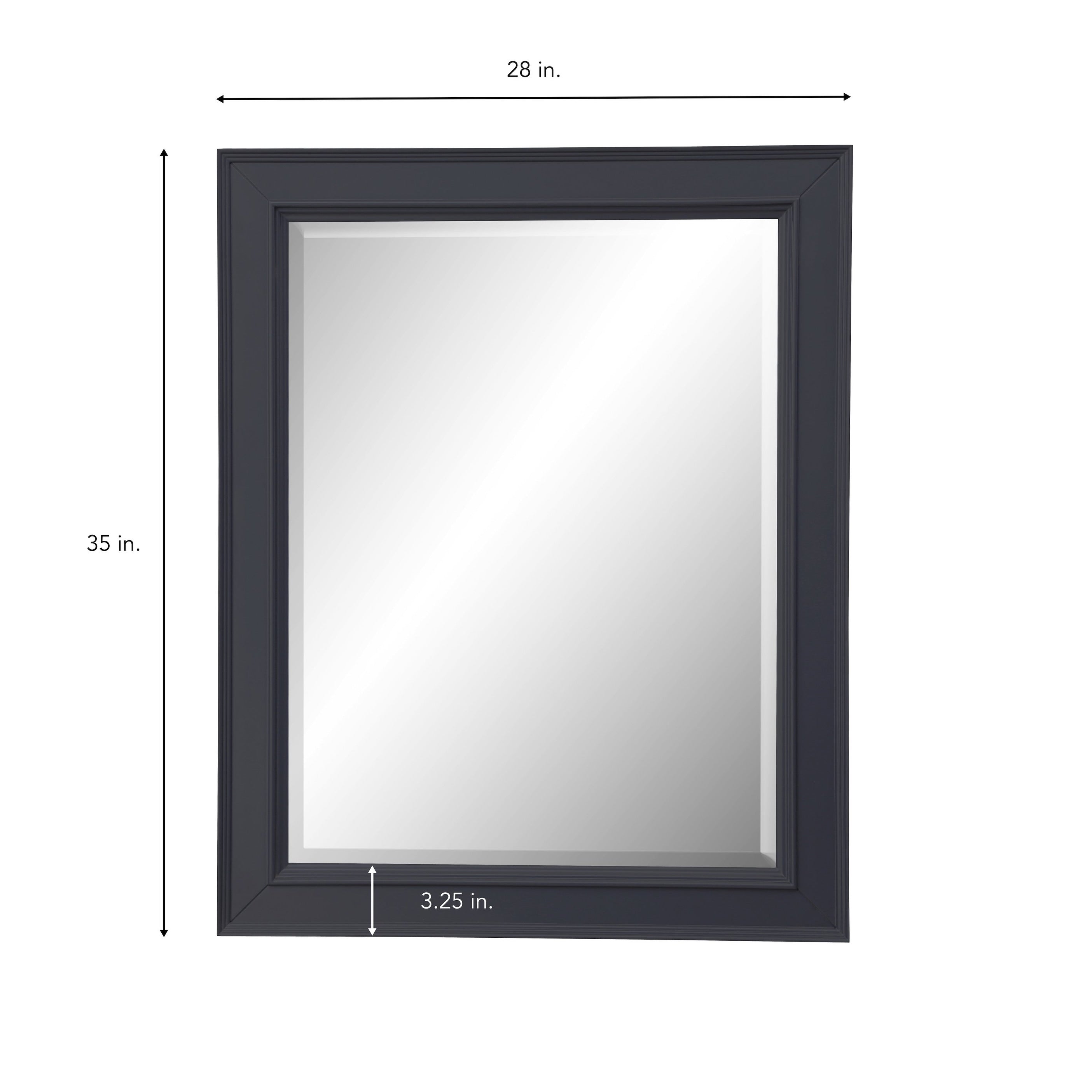 KitchenBathCollection Napa 28-inch Wall Mirror