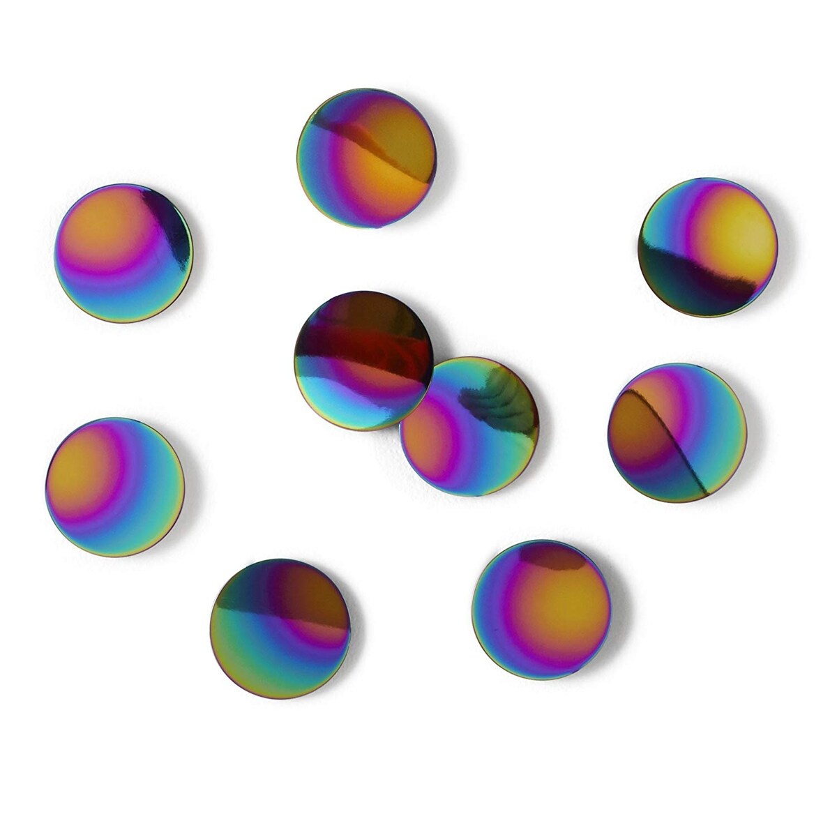 Umbra Confetti Dots Wall Decor Rainbow 10 Pack