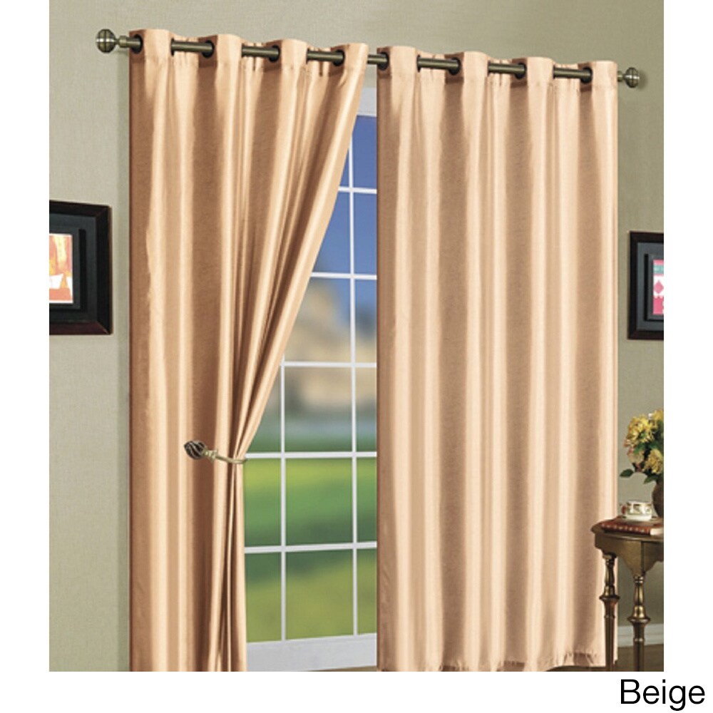 Grommet Top Window Curtain Panel Pair - 55 x 84