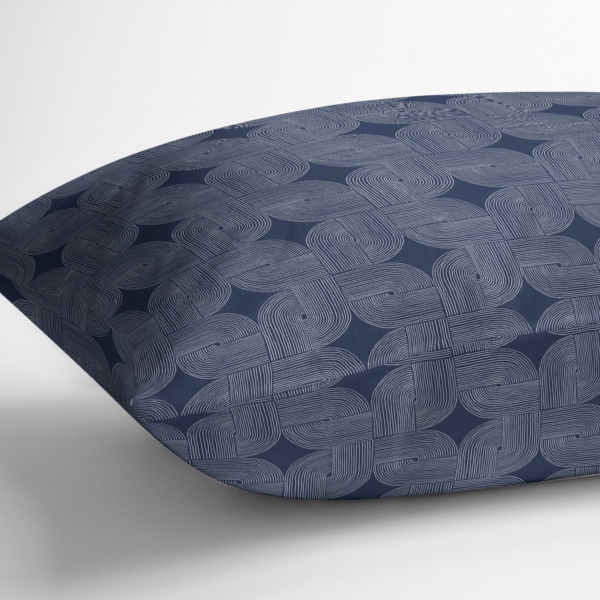 WILLIS NAVY Lumbar Pillow By Kavka Designs