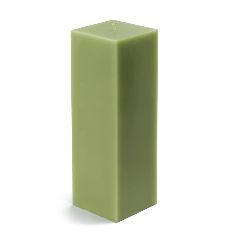 Pillar 3x9-inch Square Candles (Pack of 12)