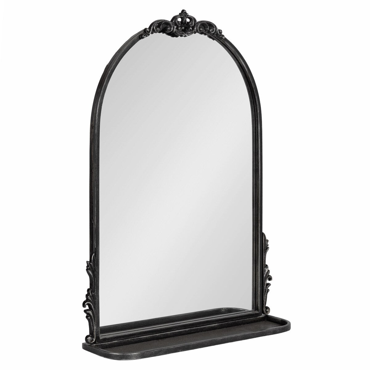 Kate and Laurel Myrcelle Arched Wall Mirror with Shelf