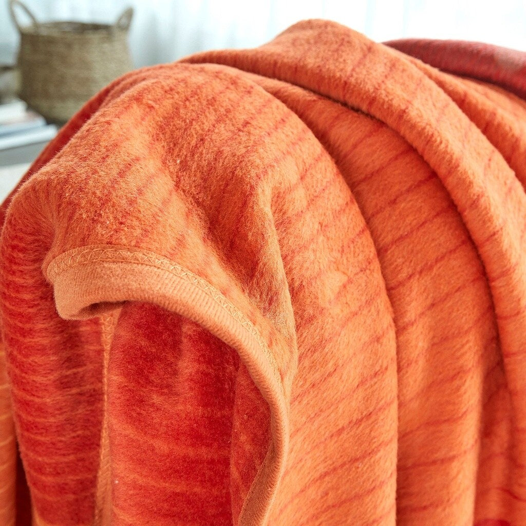 Ibena Oversized Jacquard Woven Blanket Throw in Three Colors