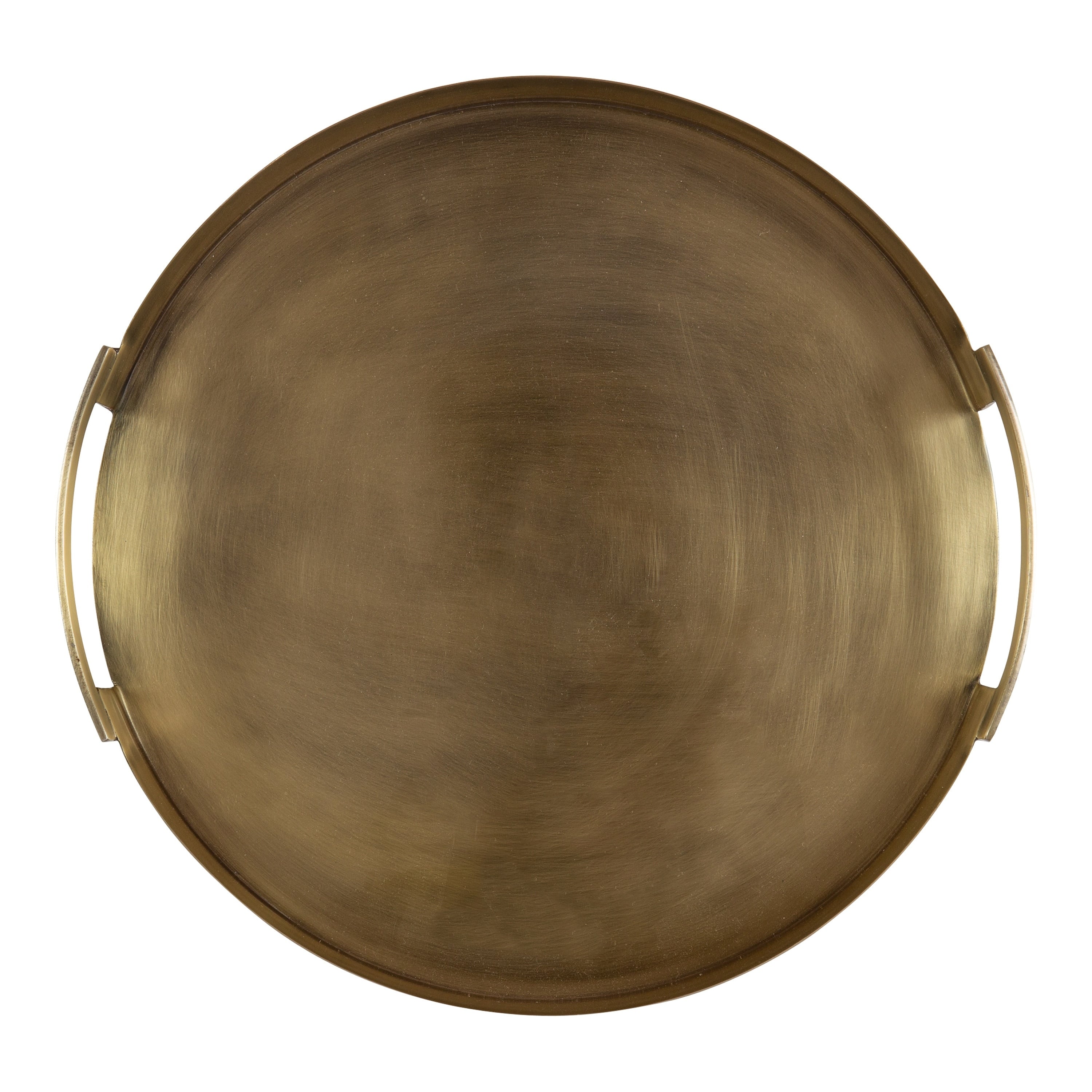 Kate and Laurel Myo Round Decorative Tray