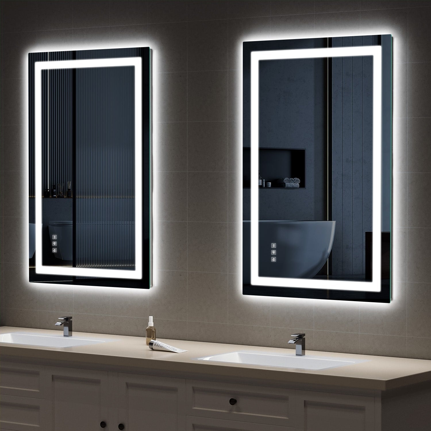 LED Mirror Backlit Front Lighted Bathroom Vanity Mirror