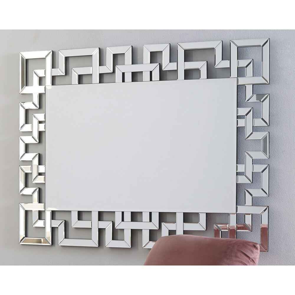 Jasna Contemporary Accent Mirror with Mirror Frame - 36 W x 0.62 D x 47.25 H