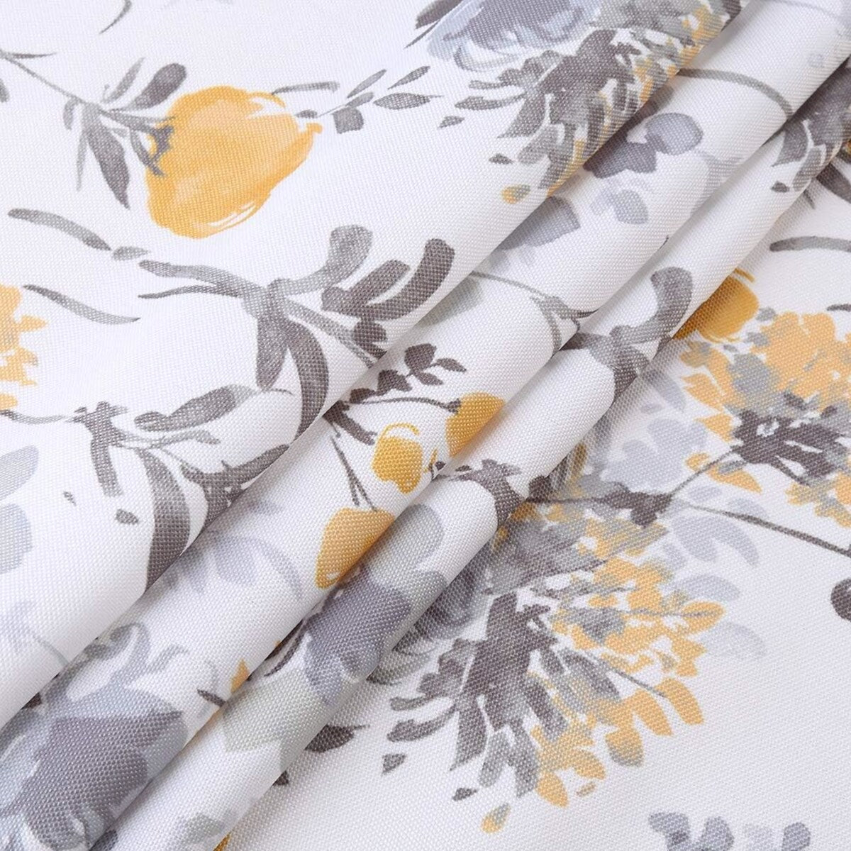 Watercolor Floral Cafe Kitchen Tier Curtains or Valances