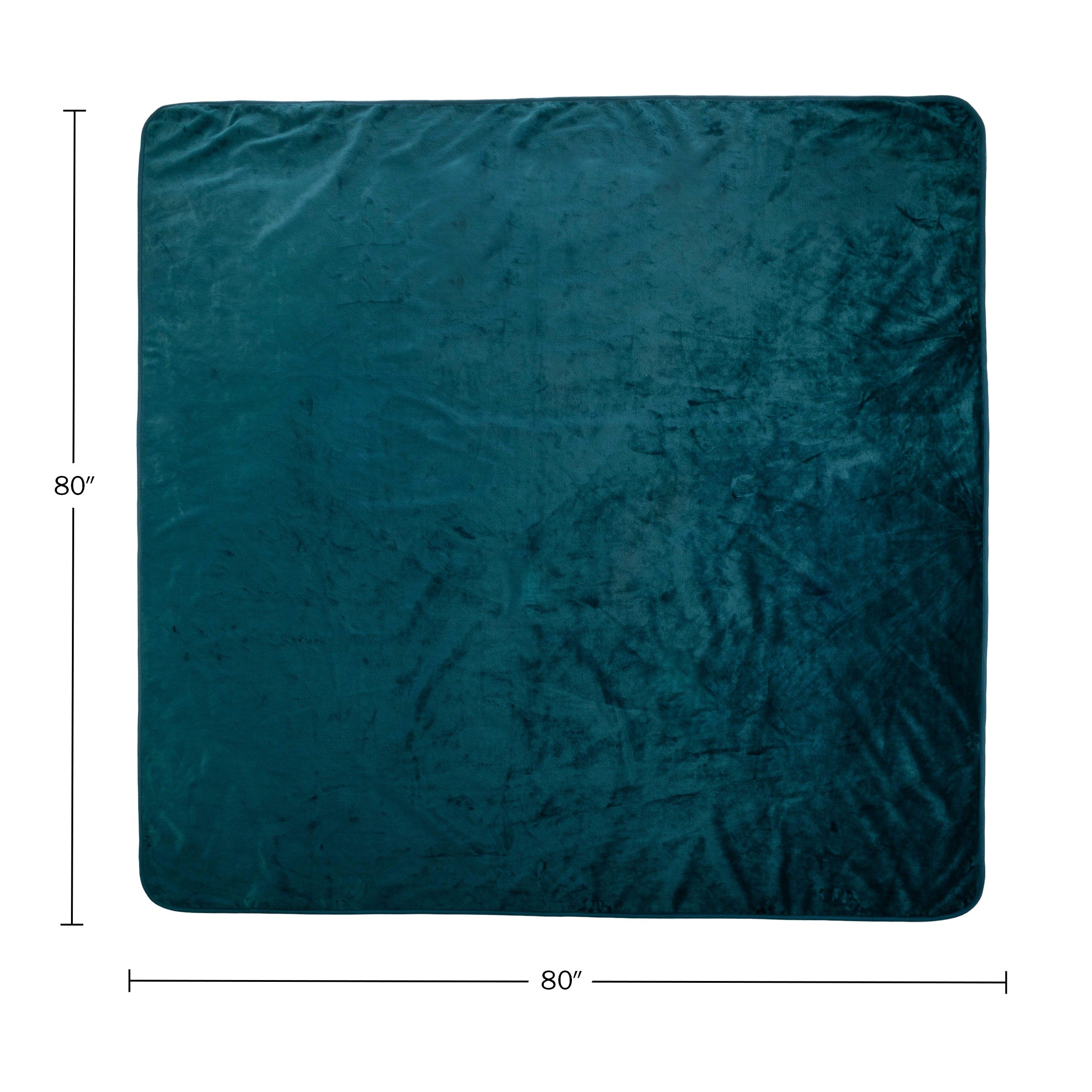 Waterproof Blanket - 80x80 King-Size Blanket by Lavish Home