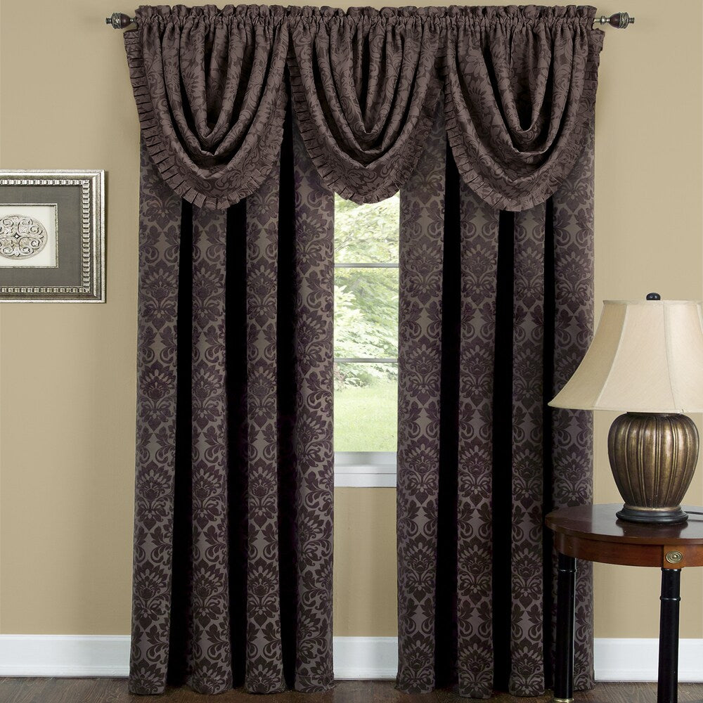 Achim Sutton Window Curtain Waterfall Valance - 48x36