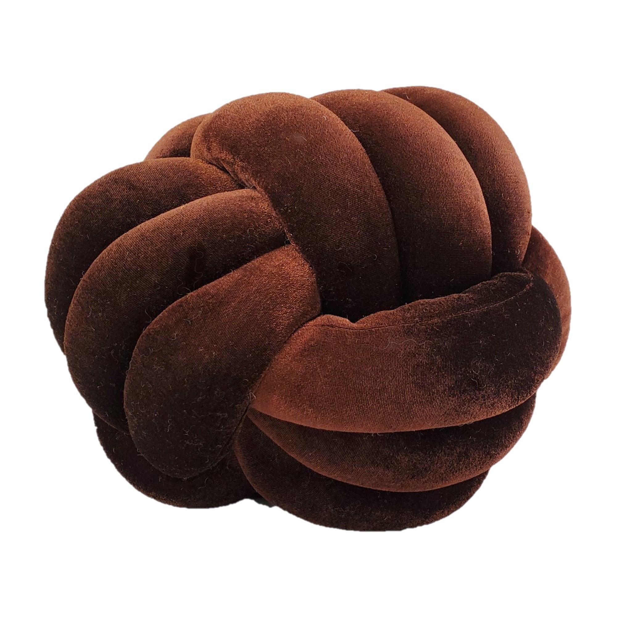 AANNY Design Austin Knot Braid Ball Accent Pillow