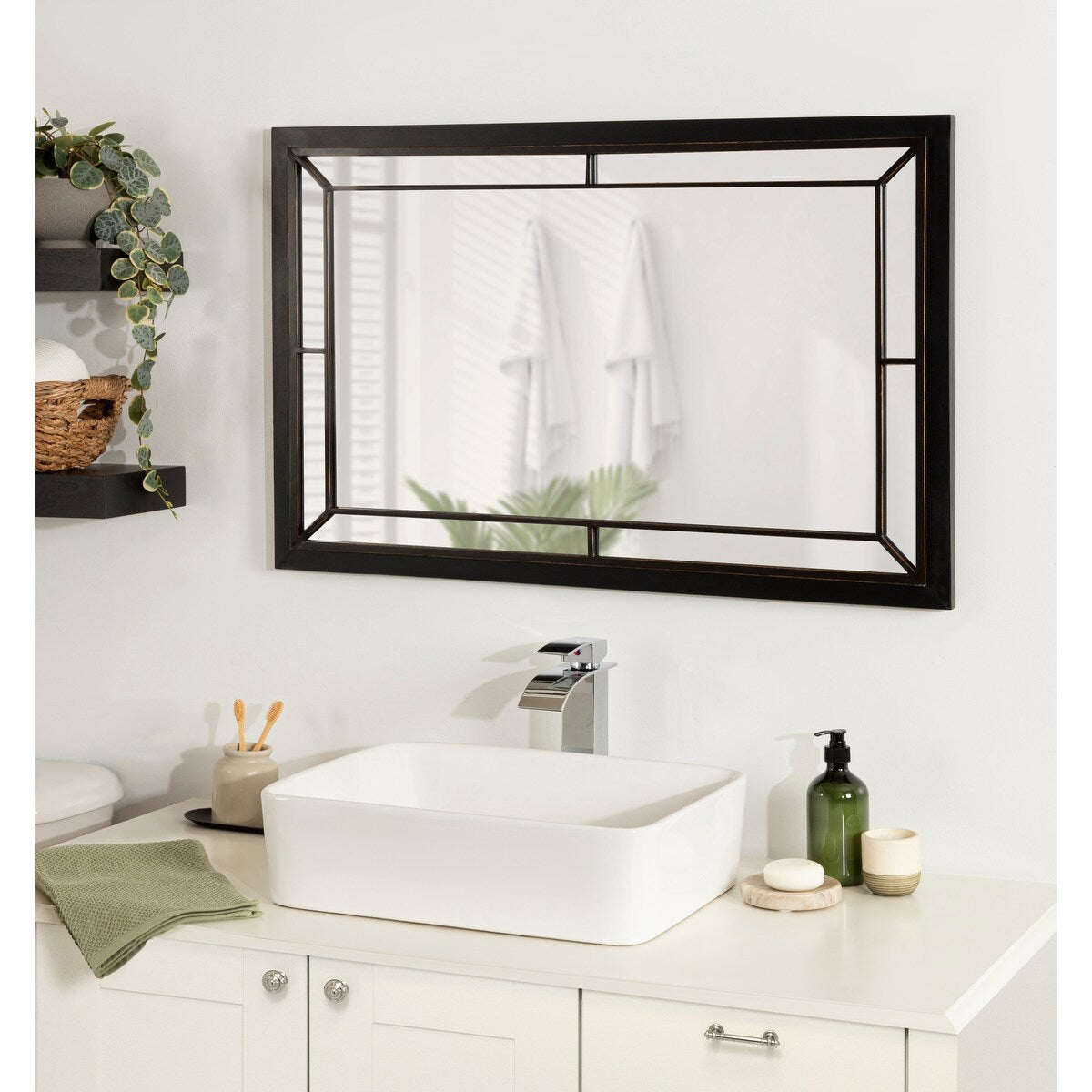 Kate and Laurel Audubon Framed Wall Mirror