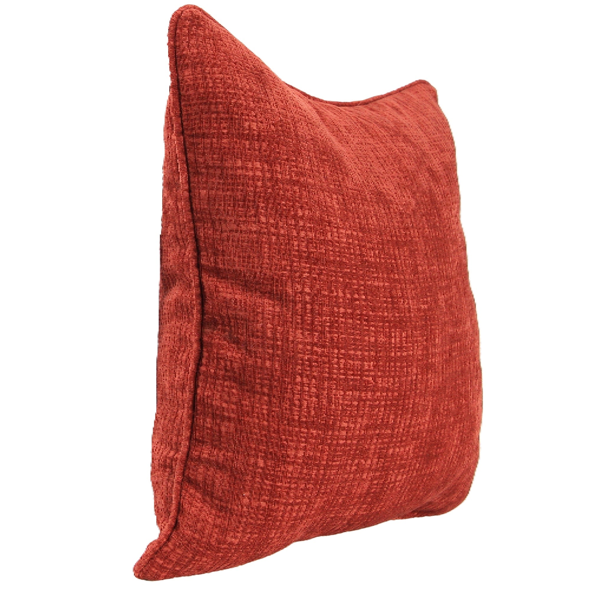 18 x 18 Hatched Solid Indoor Throw Pillow with Welt