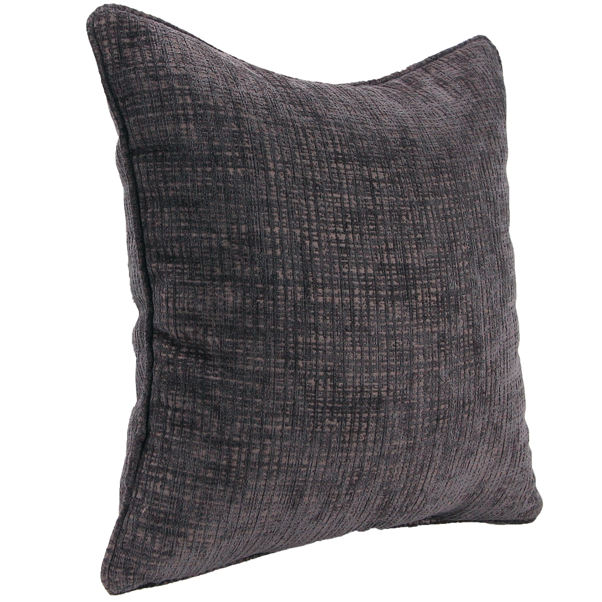 18 x 18 Hatched Solid Indoor Throw Pillow with Welt