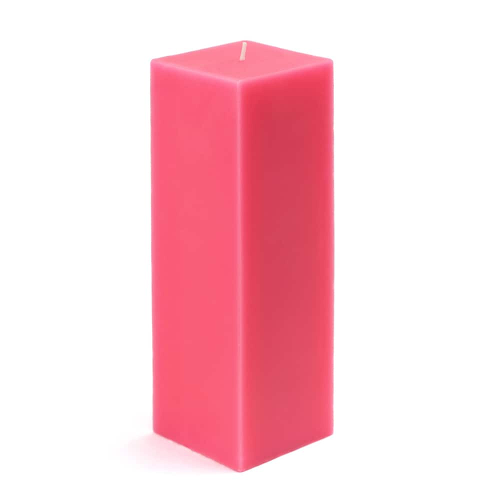 Pillar 3x9-inch Square Candles (Pack of 12)