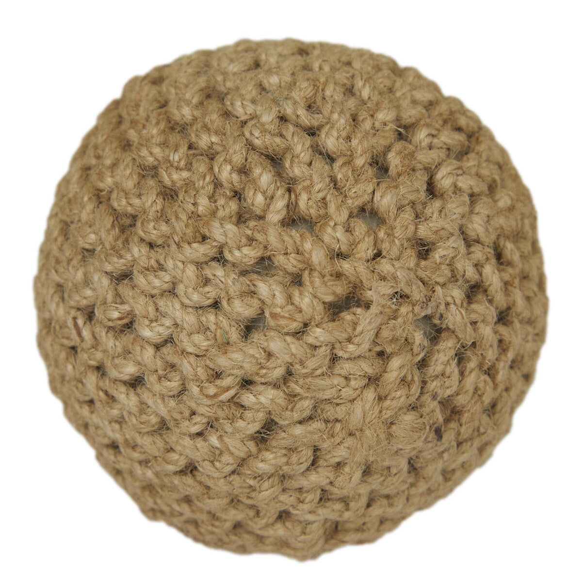 Jute Rope and Cotton Fabric Handmade Decorative Ball Orbs & Vase Filler - Set of 4 Brown or Blue - Roche River Decor