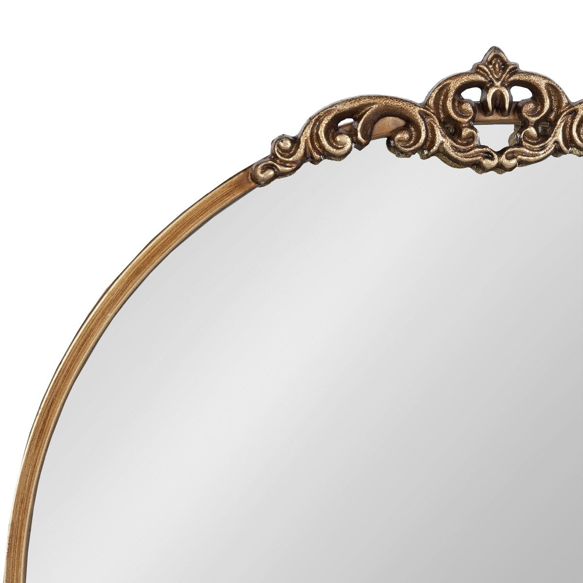 Kate and Laurel Myrcelle Arched Wall Mirror with Shelf