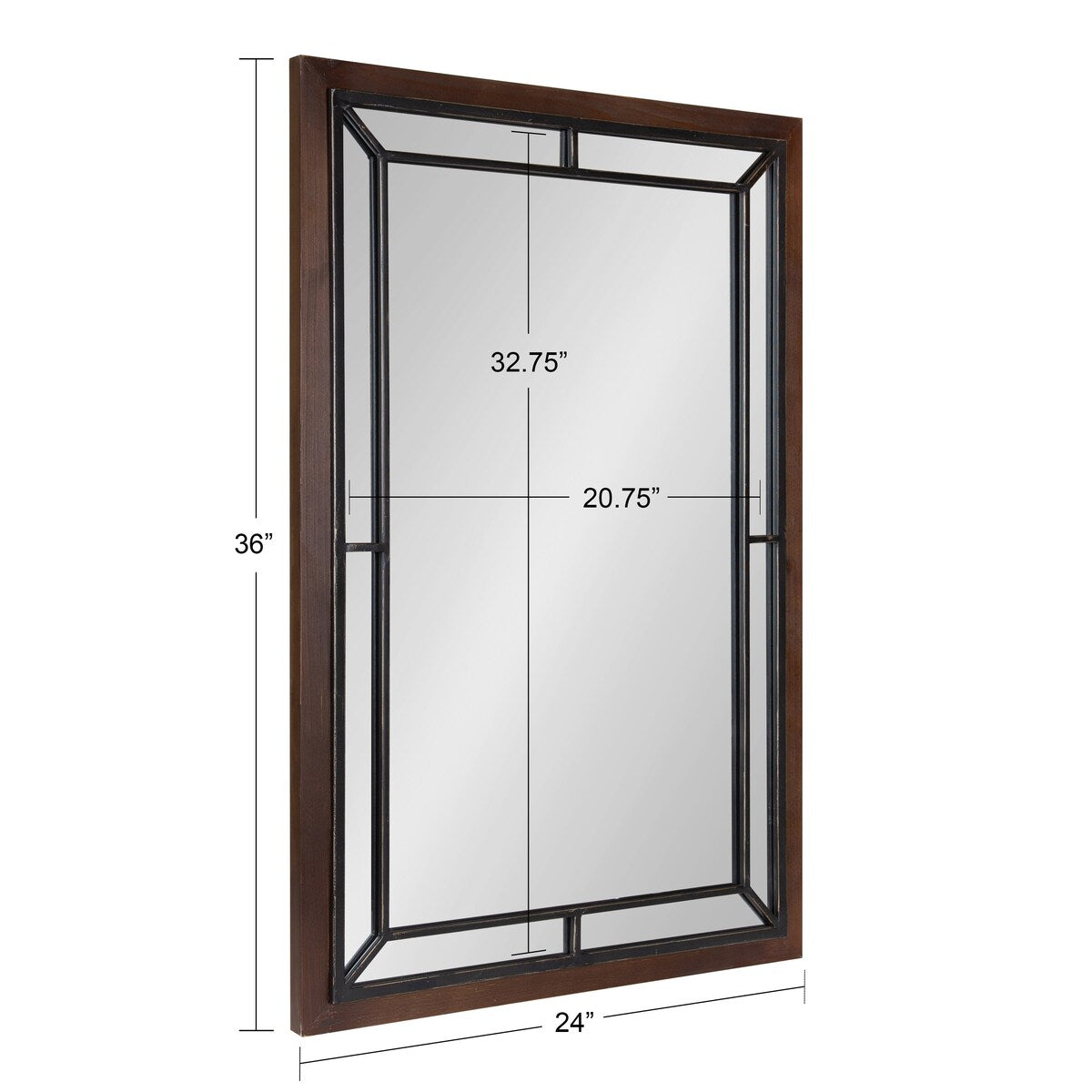 Kate and Laurel Audubon Framed Wall Mirror