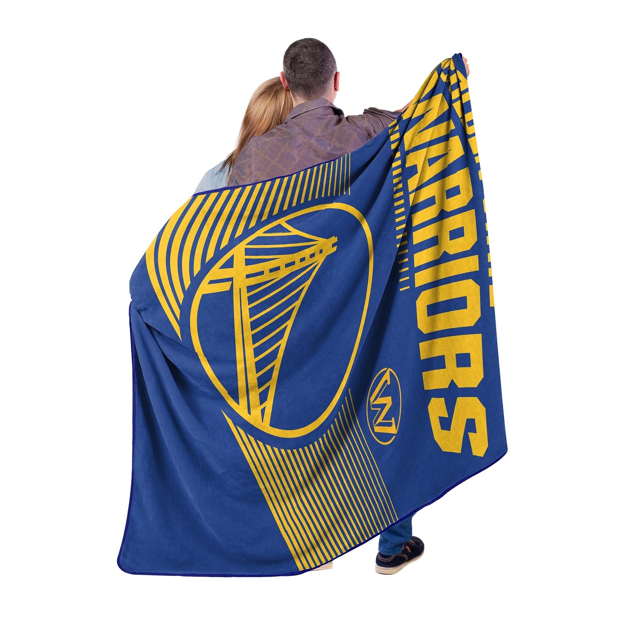 NBA Golden State Warriors 60 x 80 Raschel Throw Blanket