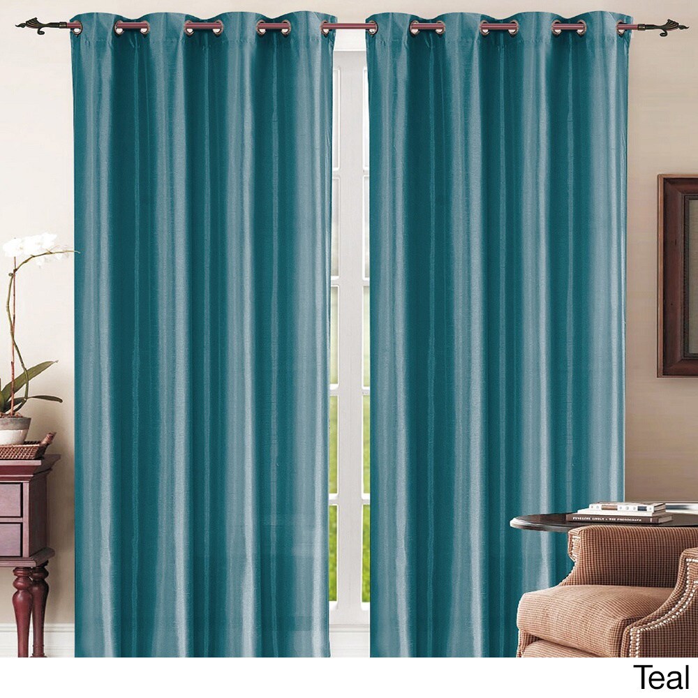 Grommet Top Window Curtain Panel Pair - 55 x 84