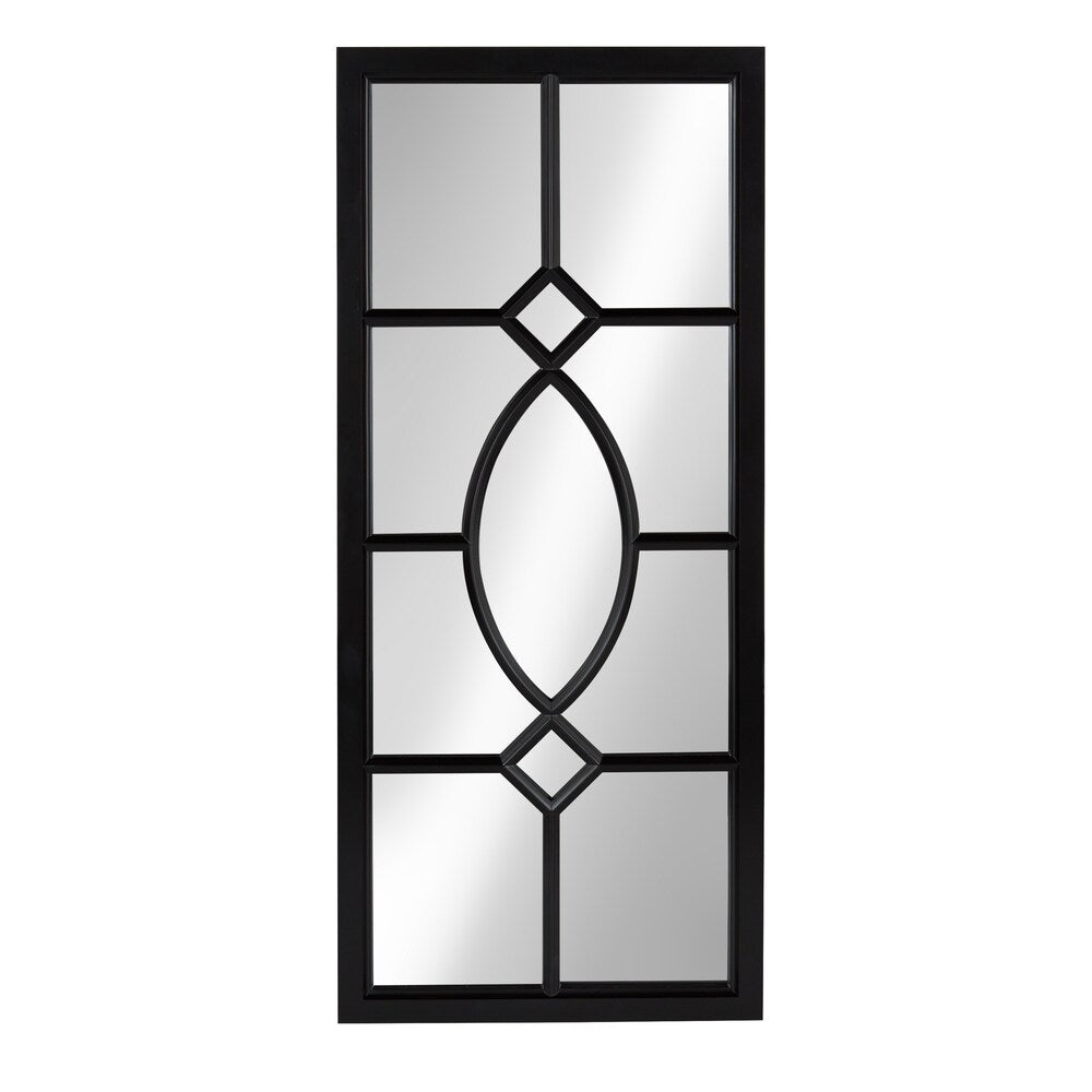 Kate and Laurel Cassat Window Wall Accent Mirror - 13x30