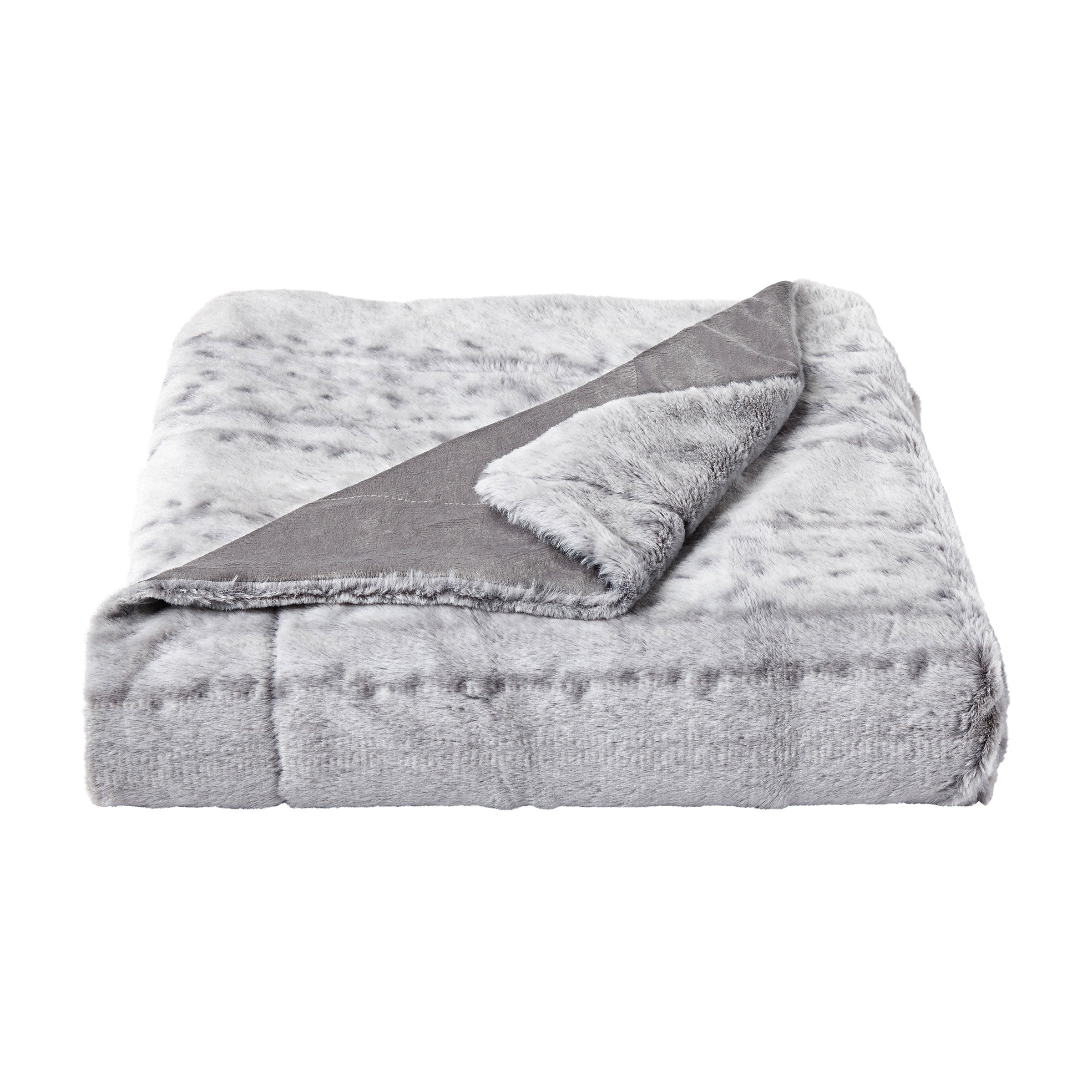 Porch & Den Maule Hypoallergenic Faux Fur/ Faux Mink Soft Throw Blanket