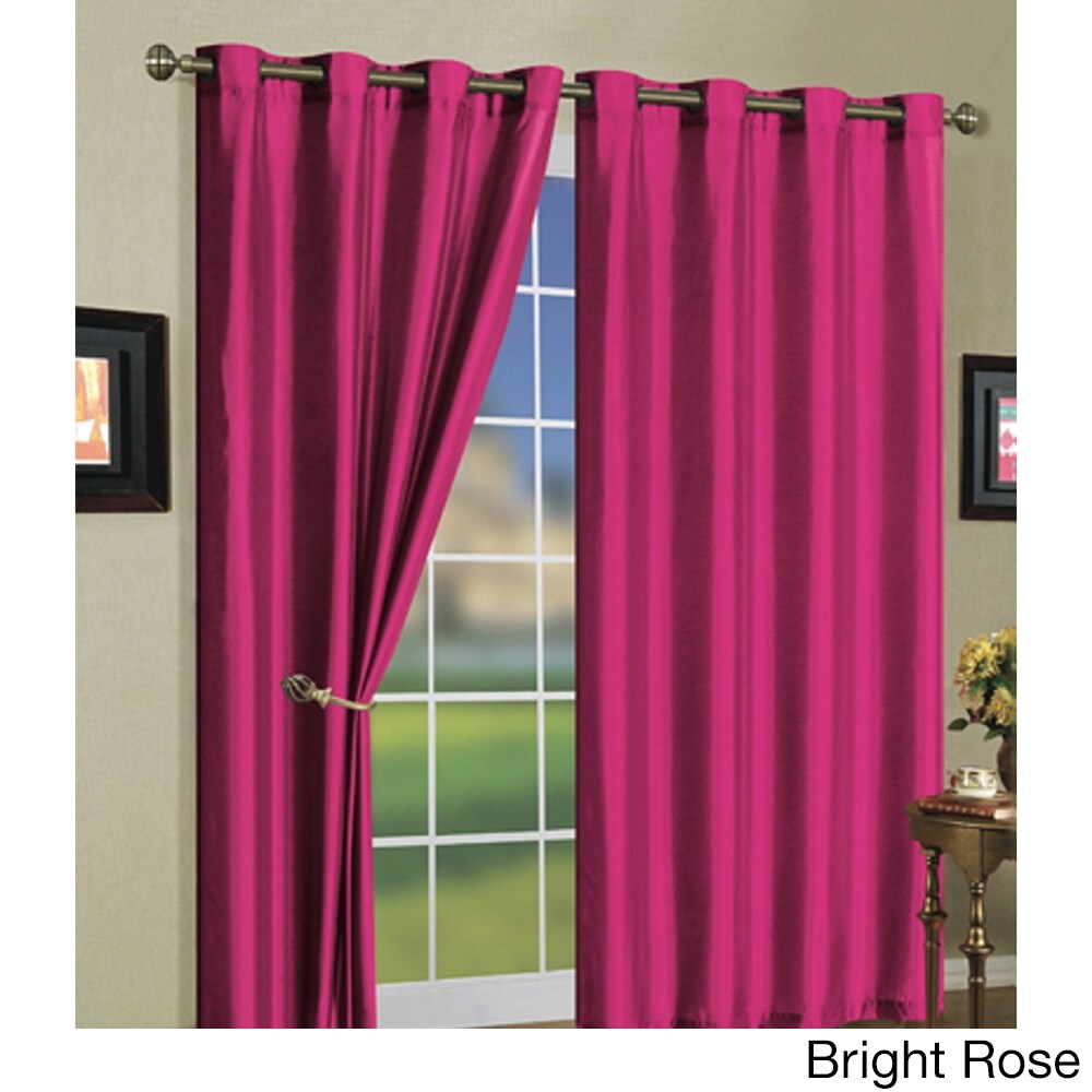 Grommet Top Window Curtain Panel Pair - 55 x 84