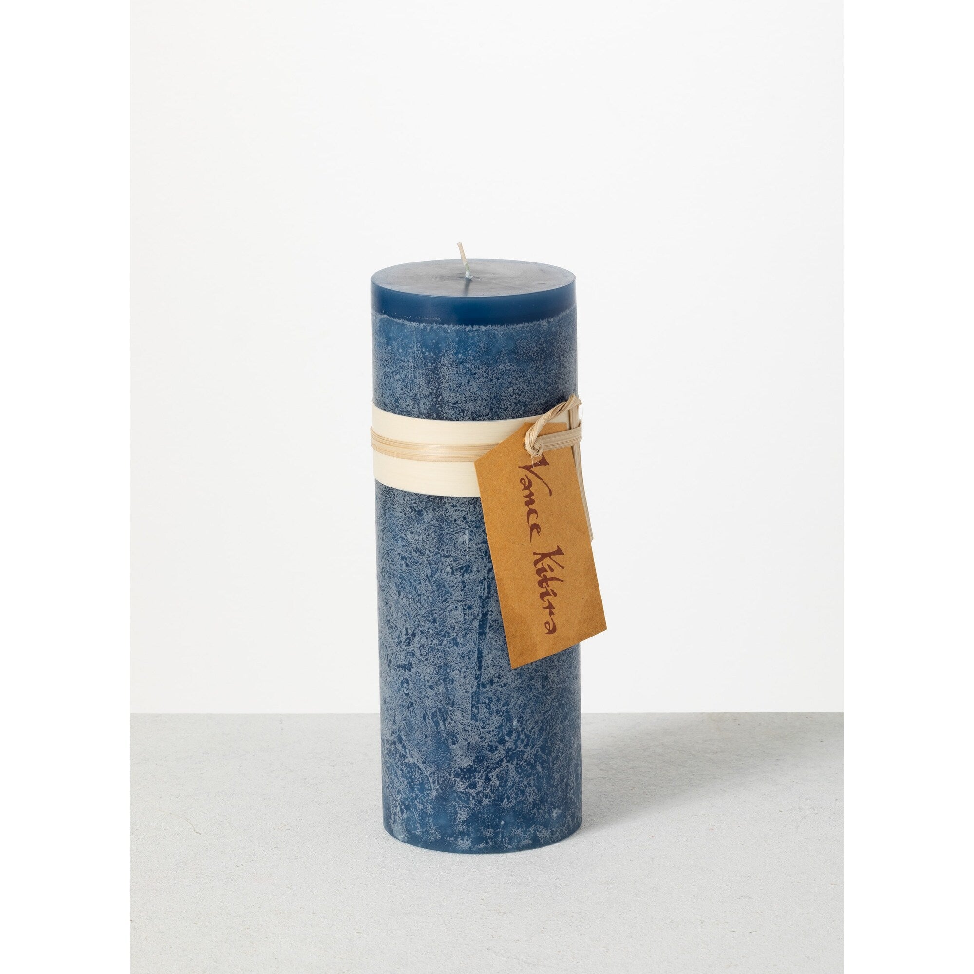 9 Vance Kitira Timber Pillar Candle