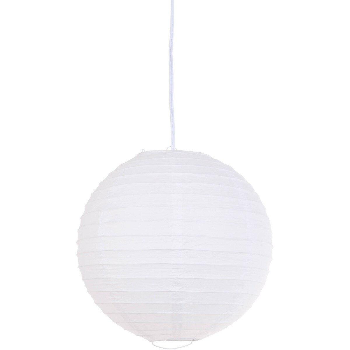 Mainstays 15' White Cord with Paper Pendant Shade