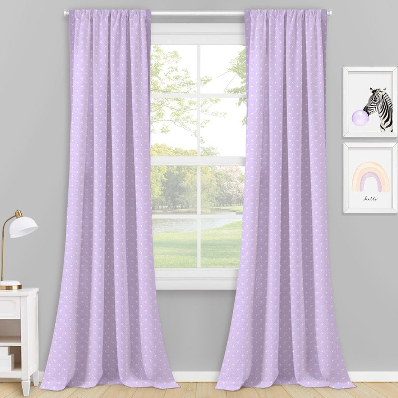 Carnival Polka Dot Total Blackout Curtain, 1 Panel