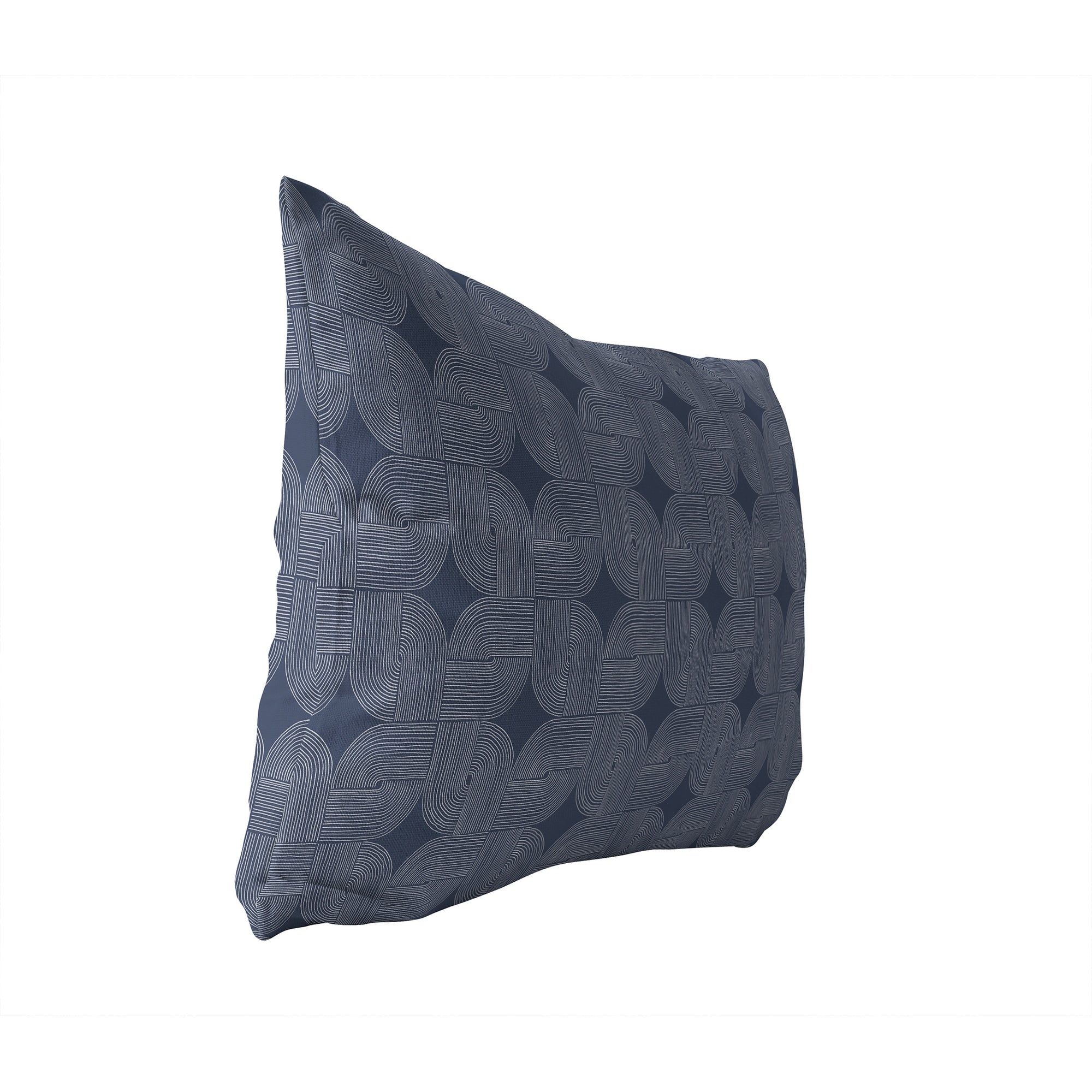 WILLIS NAVY Lumbar Pillow By Kavka Designs