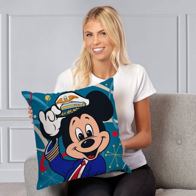 Disney Mickey and Friends Pilot Mickey 18 Inch Pillow