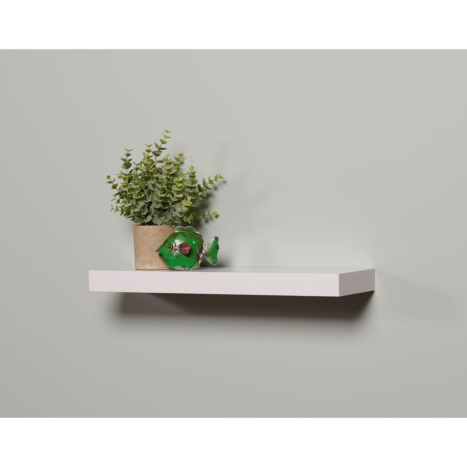 Mini Avalon 6x20 White Floating shelf - N/A