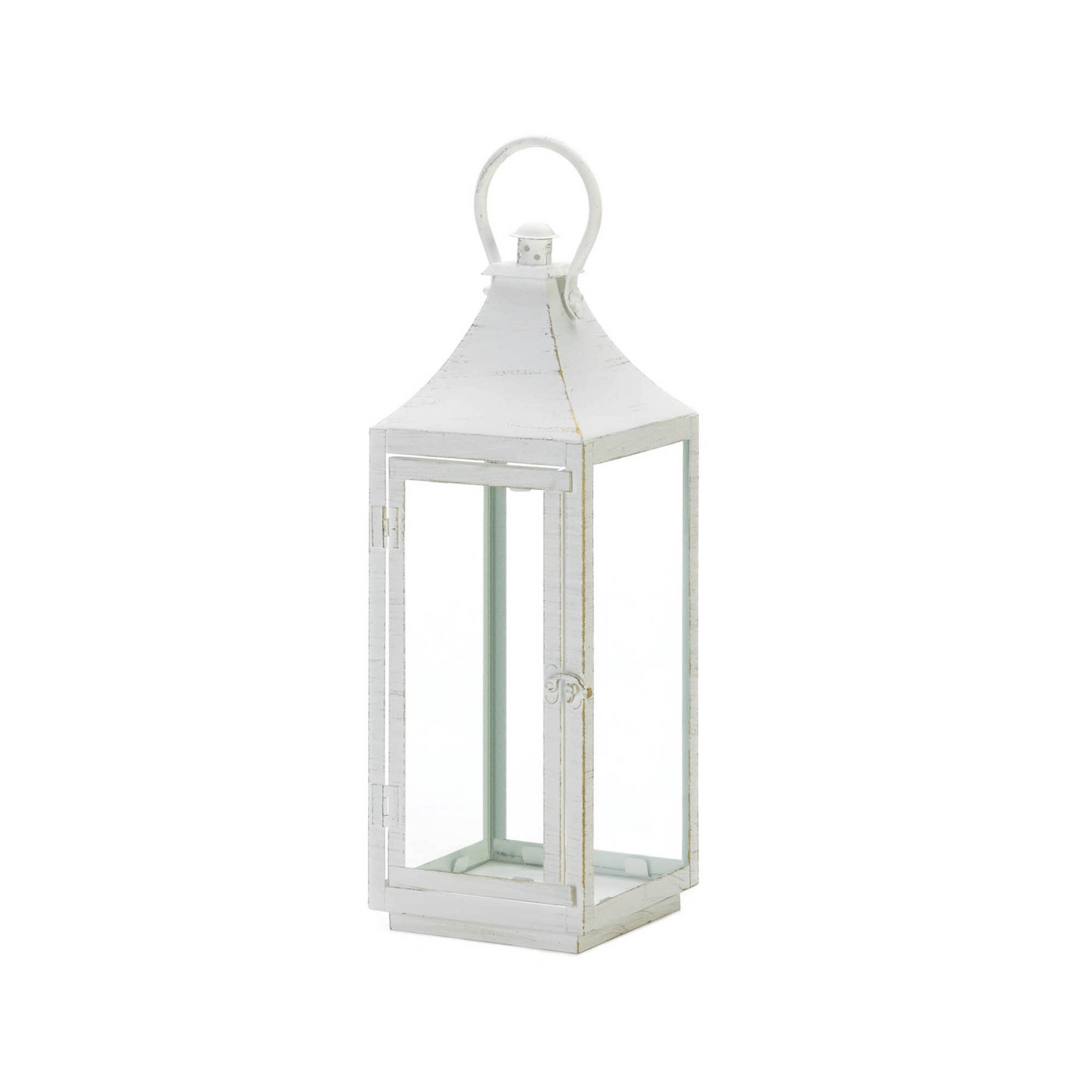 Traditional White Candle Lantern