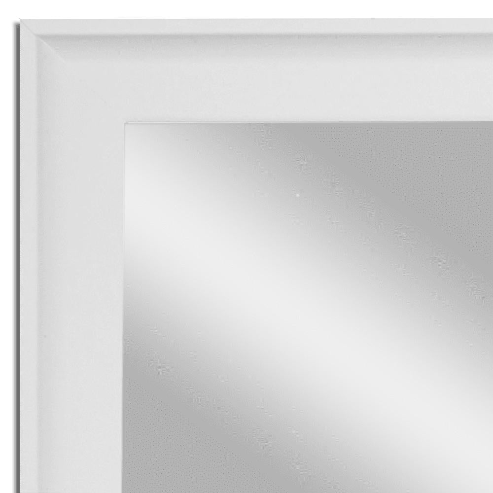 Morgan White Framed Wall Mirror