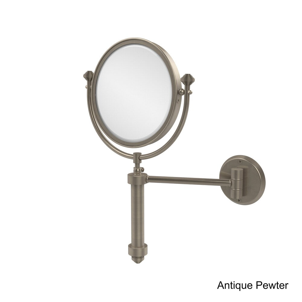 Allied Brass Southbeach Collection Wall-mounted Makeup Mirror with 8-inch Diameter and 3X Magnification