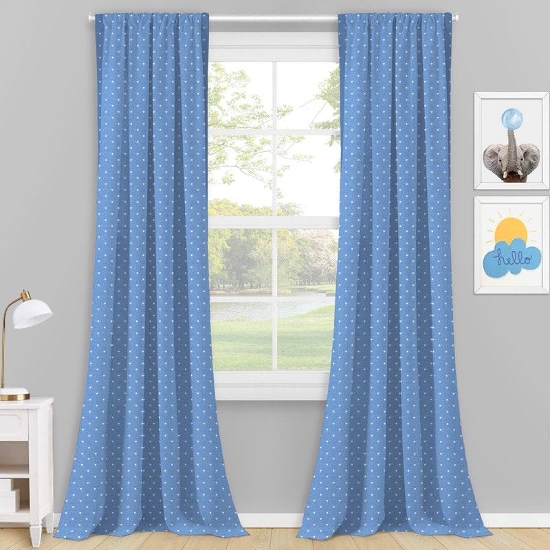 Carnival Polka Dot Total Blackout Curtain, 1 Panel